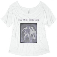 Ladies Flowy Slouchy Tee