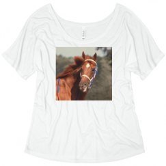 Ladies Flowy Slouchy Tee