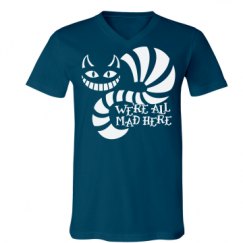 Unisex V-Neck Jersey Tee