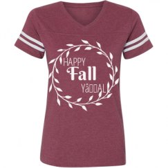 Ladies Relaxed Fit Vintage Sports Tee