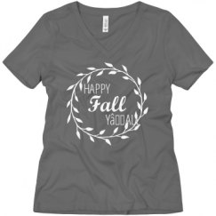 Ladies Relaxed Fit V-Neck Tee