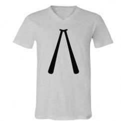 Unisex V-Neck Jersey Tee