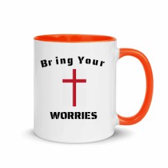 11oz Ceramic Mug with Color Inside