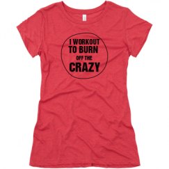 Ladies Slim Fit Super Soft Triblend Tee