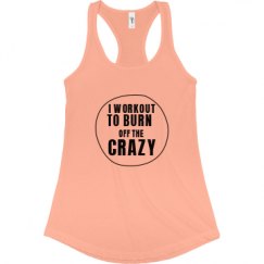 Ladies Slim Fit Racerback Tank Top