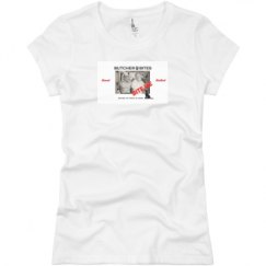 Ladies Slim Fit Basic Promo Jersey Tee