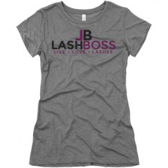 Ladies Slim Fit Super Soft Triblend Tee