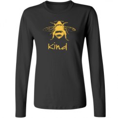 Ladies Relaxed Fit Basic Long Sleeve Tee