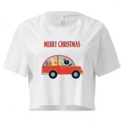 Ladies Festival Cali Crop Top Tee