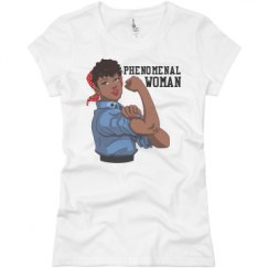 Ladies Slim Fit Basic Promo Jersey Tee