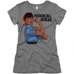 Ladies Slim Fit Super Soft Triblend Tee