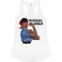 Ladies Slim Fit Racerback Tank Top