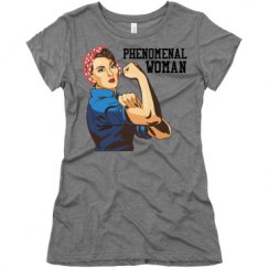 Ladies Slim Fit Super Soft Triblend Tee