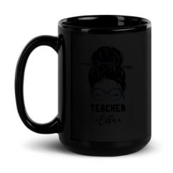 15oz Black Glossy Mug