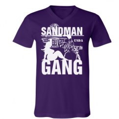 Unisex V-Neck Jersey Tee