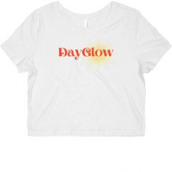 Ladies Slim Fit Crop Top Tee