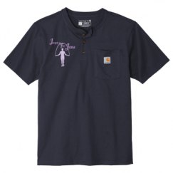 Unisex Carhartt Henley Tee 