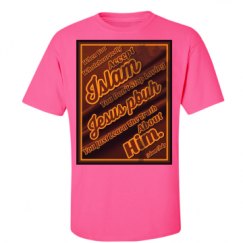 Unisex Ultra Cotton Safety Neon Crewneck Tee