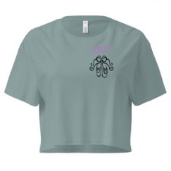 Ladies Festival Cali Crop Top Tee