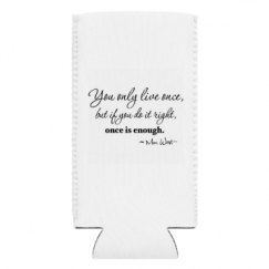 Slim 12 oz Can Cooler