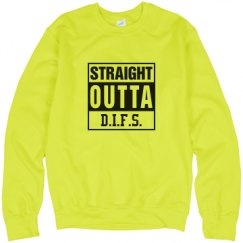 Unisex Neon Crewneck Sweatshirt