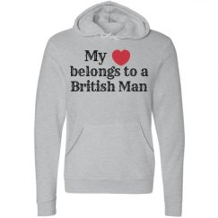 Unisex Fleece Pullover Midweight Hoodie