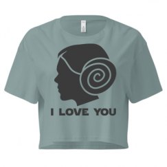 Ladies Festival Cali Crop Top Tee