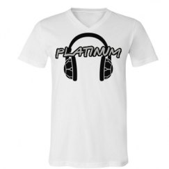 Unisex V-Neck Jersey Tee