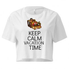 Ladies Festival Cali Crop Top Tee