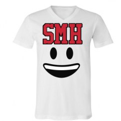 Unisex V-Neck Jersey Tee