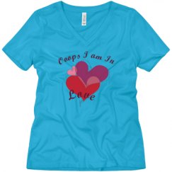 Ladies Relaxed Fit V-Neck Tee