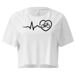 Ladies Festival Cali Crop Top Tee