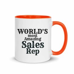 11oz Ceramic Mug with Color Inside