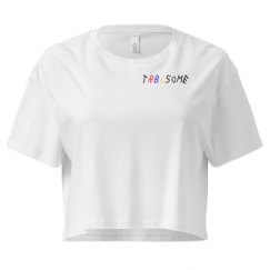 Ladies Festival Cali Crop Top Tee