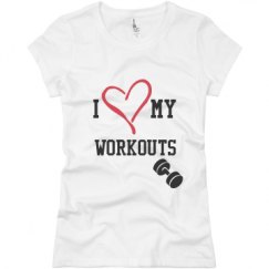 Ladies Slim Fit Basic Promo Jersey Tee