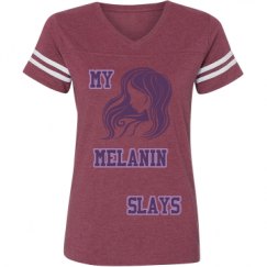 Ladies Relaxed Fit Vintage Sports Tee
