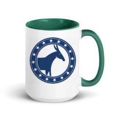 15oz Ceramic Mug with Color Inside