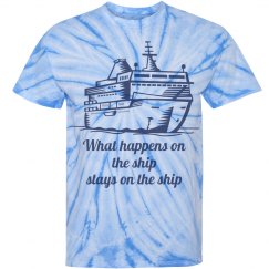 What happens on the cruise ship