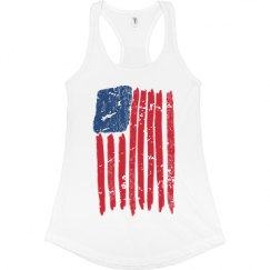 Ladies Slim Fit Racerback Tank Top