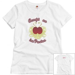 Accept No imPastas women's tee