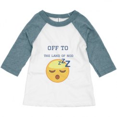 Toddler 3/4 Sleeve Raglan Tee