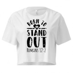 Ladies Festival Cali Crop Top Tee