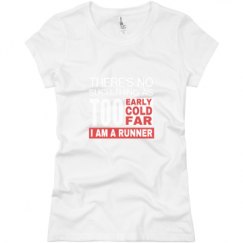 Ladies Slim Fit Basic Promo Jersey Tee