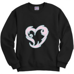 Unisex Film and Foil Crewneck Sweatshirt