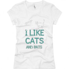 Ladies Slim Fit Basic Promo Jersey Tee