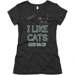 Ladies Slim Fit Super Soft Triblend Tee