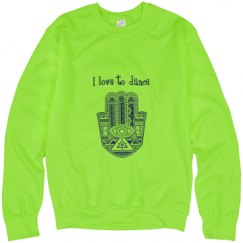 Unisex Neon Crewneck Sweatshirt
