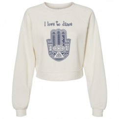 Women's Raglan Pullover Fleece