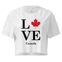 Ladies Festival Cali Crop Top Tee