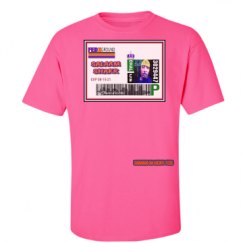 Unisex Ultra Cotton Safety Neon Crewneck Tee